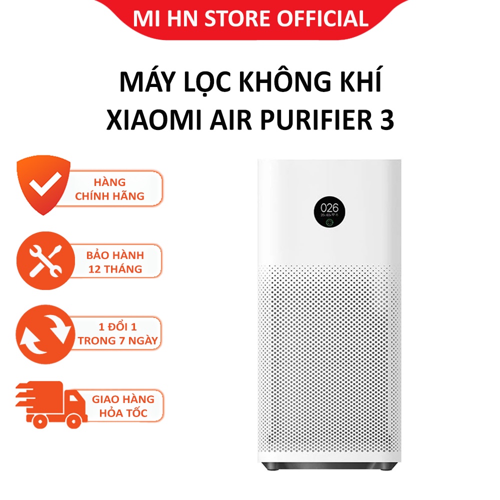 Máy lọc không khí Xiaomi Mi Air Purifier 3 - Bảo hành 12 tháng