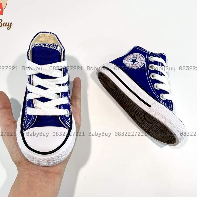 GIÀY CHO BÉ, GIÀY THỂ THAO BÉ TRAI BÉ GÁI (CV XANH CAO CỔ)