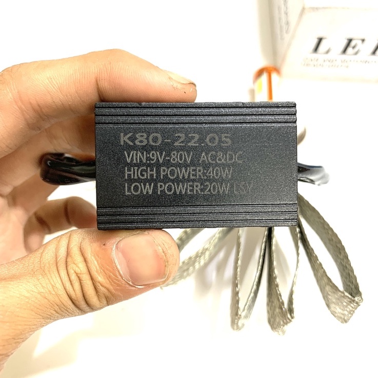 Đèn pha LED , đèn led đuôi công tản nhiệt CYT 3 tim chân H4 Và M5 - Hót Nhất 2022 Siêu Sáng