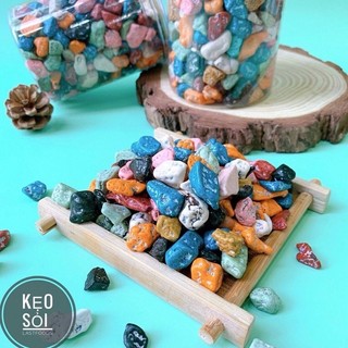 Kẹo sỏi đá nhân sô cô la - ăn vặt