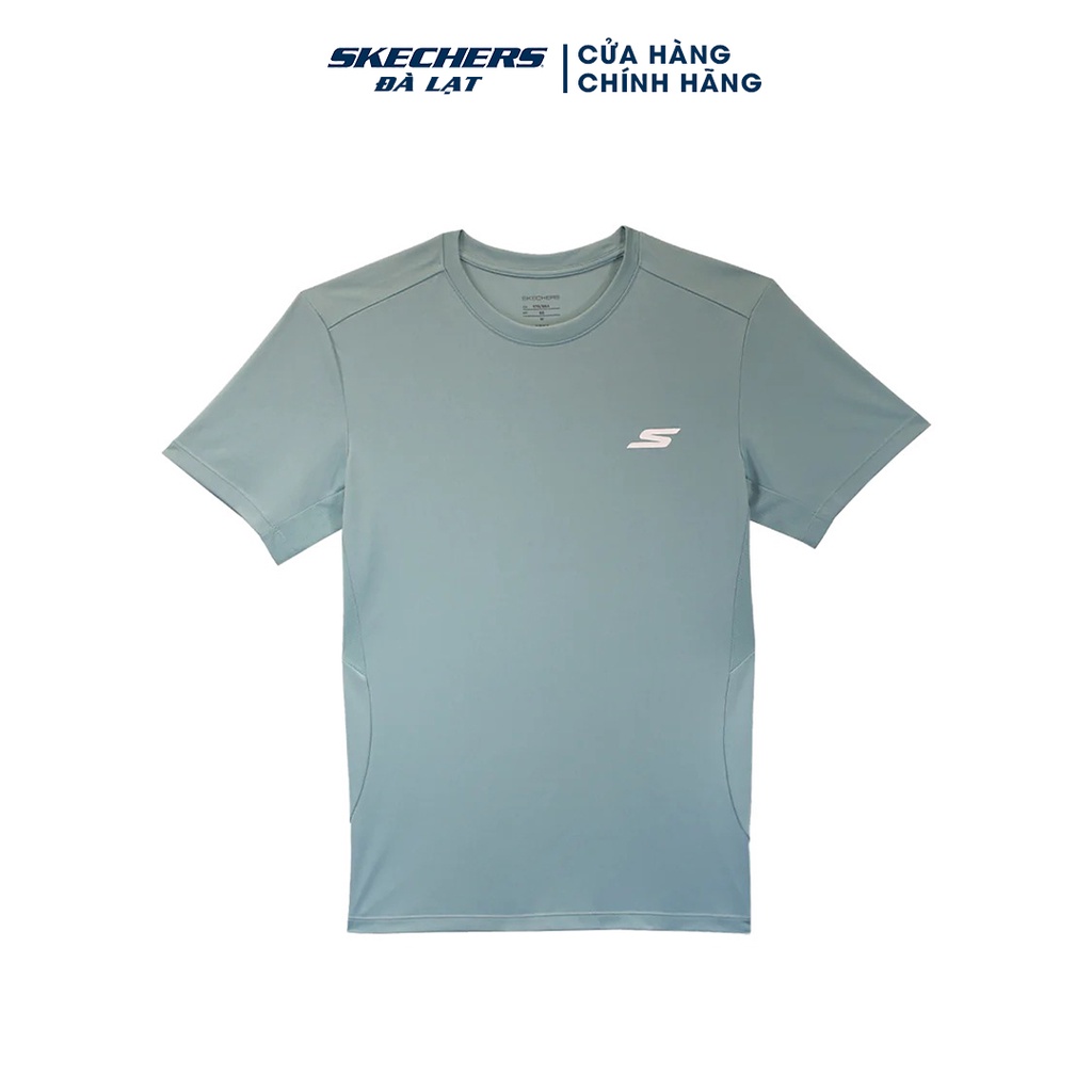 Áo thun tập luyện nam Skechers tay ngắn hàng chính hãng nhập khẩu từ Mỹ - P221M005-0069