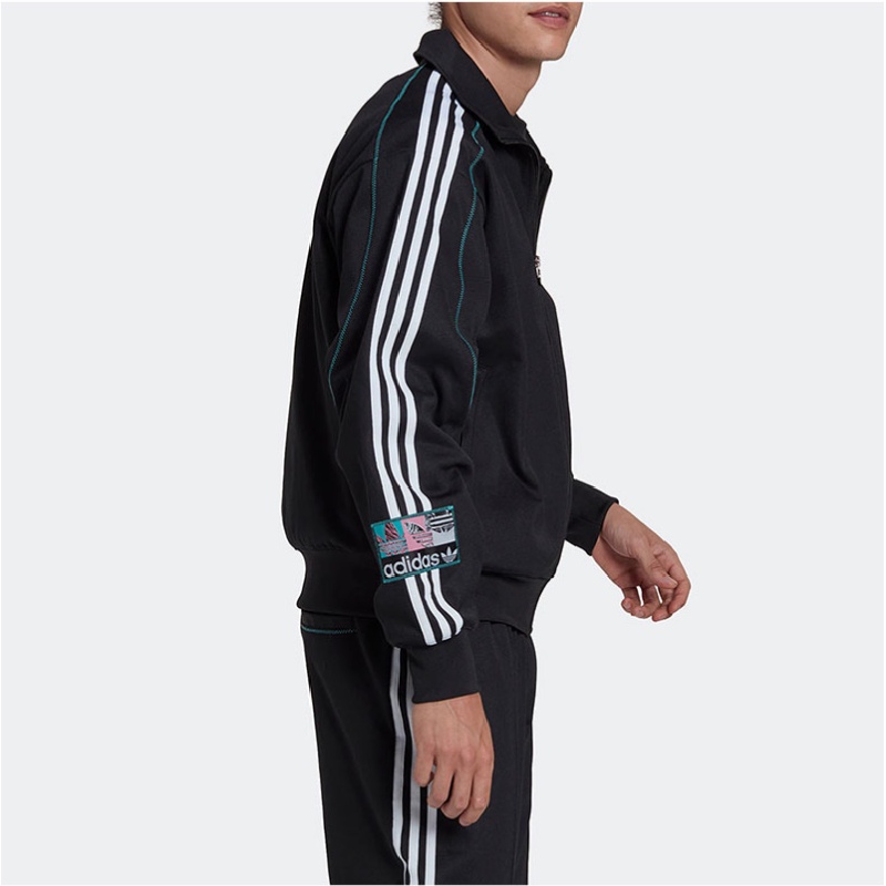 Áo Khoác Nam Cổ Đứng Có Dây Kéo Adidas 100% HS2628