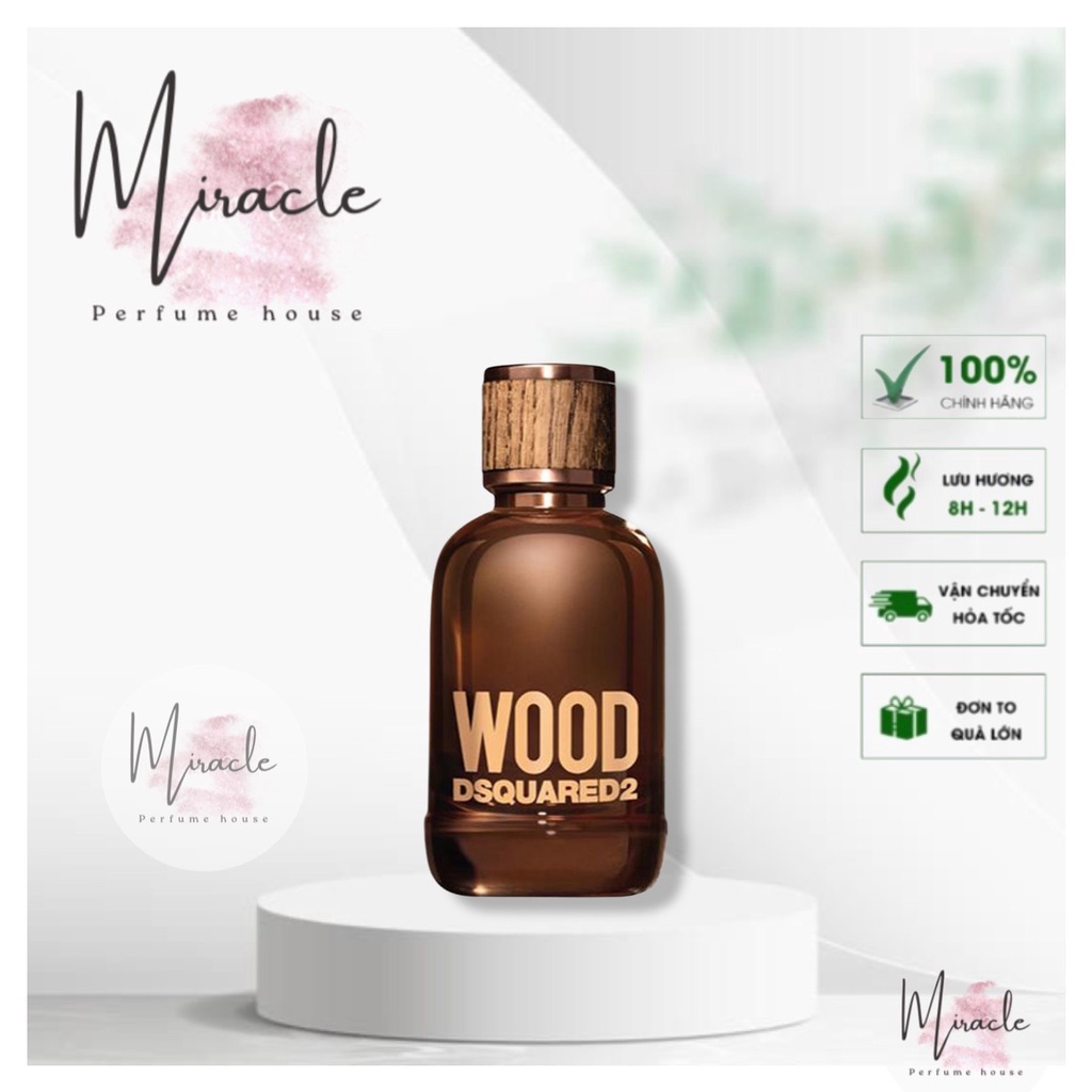 Nước Hoa Nam Dsquared2 Wood Pour Homme