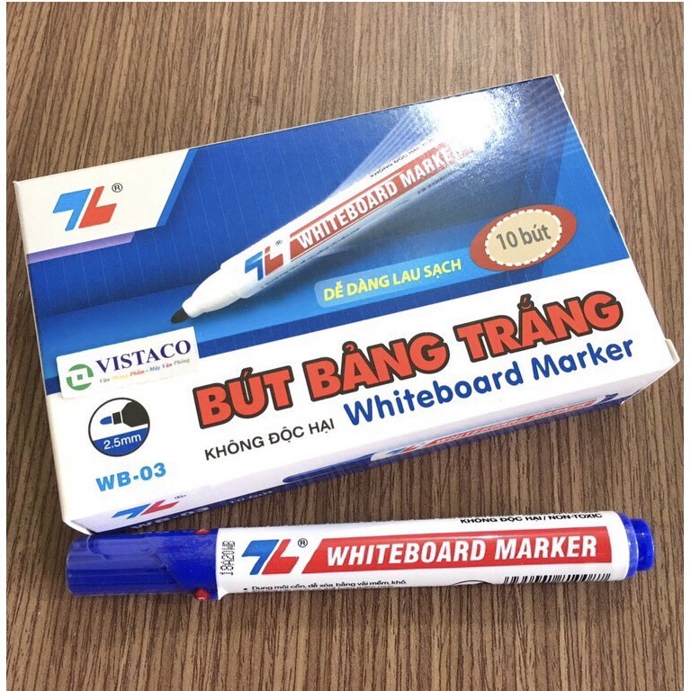 Hộp 10 Cây Bút Lông Bảng Thiên Long WB-03
