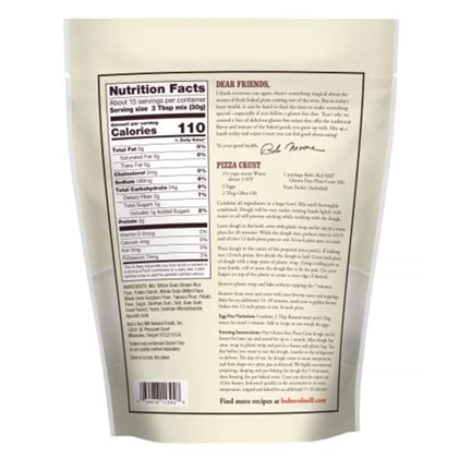 BỘT BÁNH PIZZA GIÒN Bob's Red Mill Pizza Crust Mix, Gluten Free, ĂN KIÊNG KOSHER, 454g (16 oz)