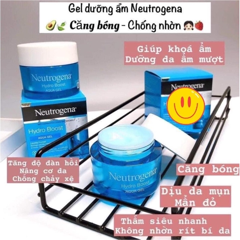 Kem Dưỡng Ẩm Cấp Nước NEUTROGENA Hydro Boost Aqua Cream/ Aqua Gel/ Skin Detox