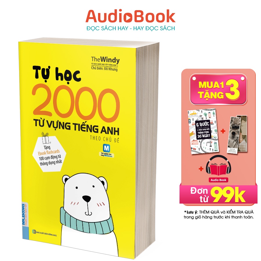 Sách - Tự học 2000 từ vựng tiếng Anh theo chủ đề (khổ nhỏ)