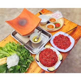 Combo Ngói Nướng Thịt + Lò Than Nướng Bền Chắc