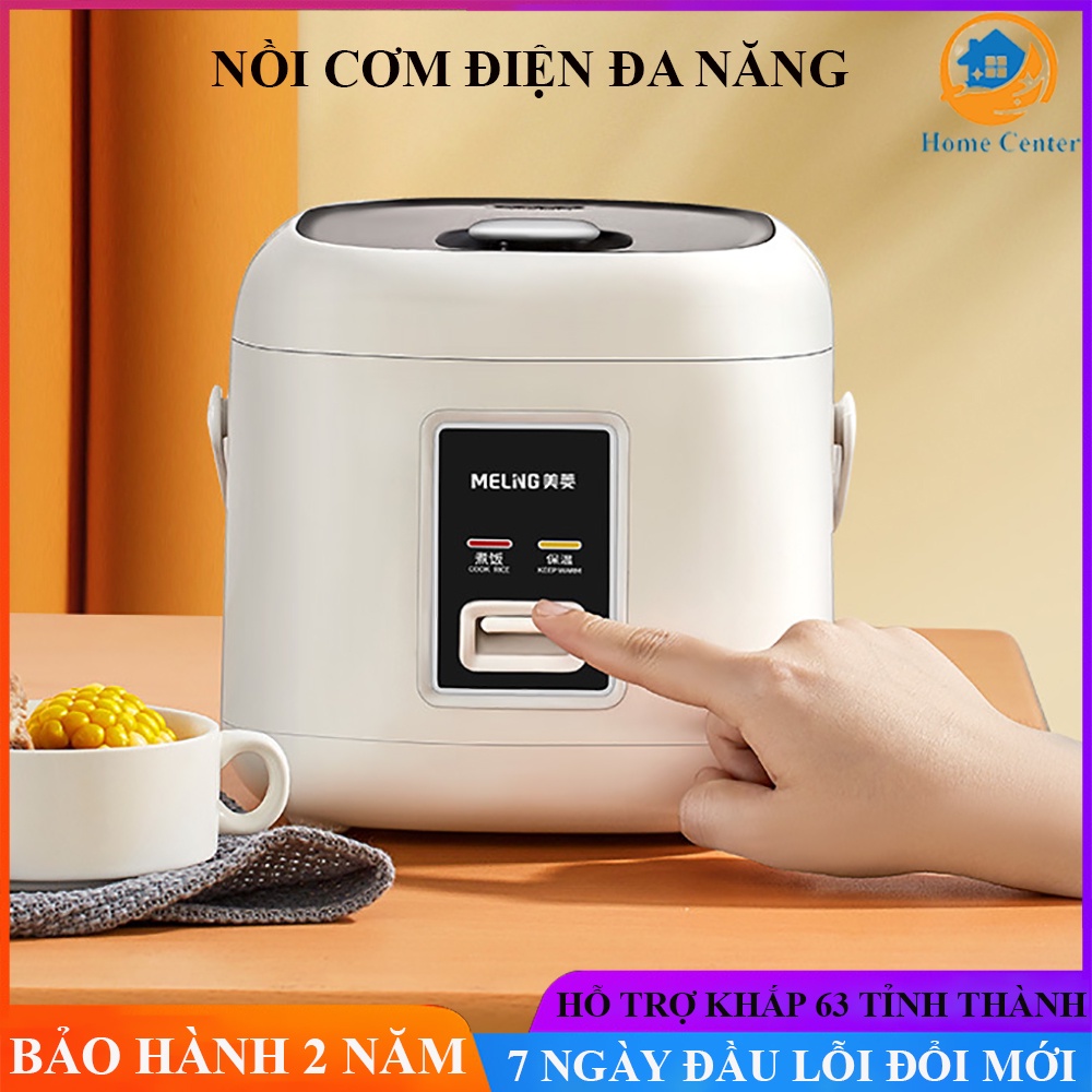 Nồi cơm điện đa năng với công suất 400W nấu siêu nhanh, 5 lớp chống dính cao cấp. Bảo hành 2 năm trên toàn quốc.