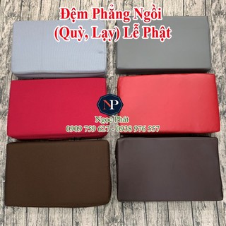 Bồ đoàn 50x30x10cm - nệm phẳng quỳ lạy lễ phật - nệm ngồi thiền.