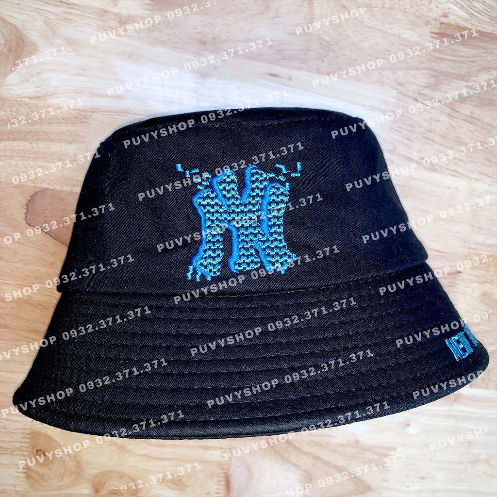 Nón Cụp THêu N NewYo- mũ sụp bucket tai bèo
