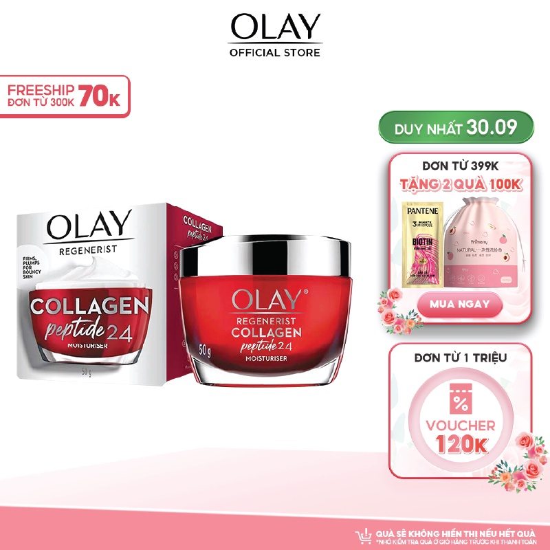 Kem dưỡng tái tạo da Collagen Peptide 24 Moisturizer 50g