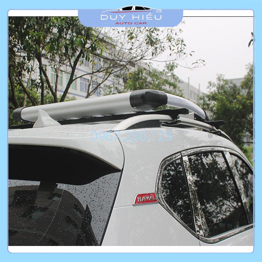 Hai thanh giá nóc ngang ô tô chở hàng, thanh baga mui chất liệu kim loại chịu được tải trọng lớn