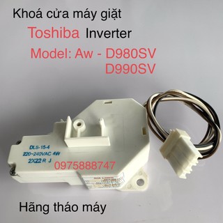 Khoá cửa máy giặt toshiba inverter model aw- d980sv /d990sv