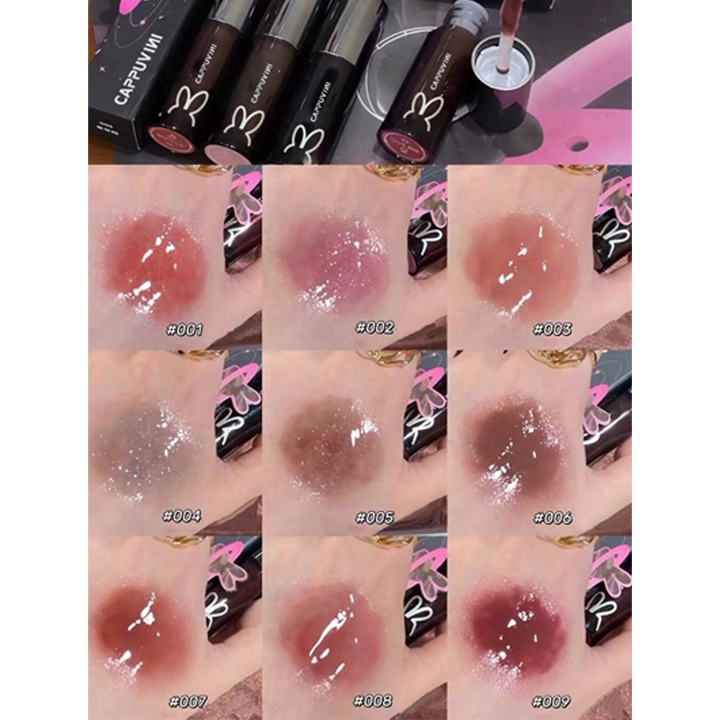 Son môi Cappuvini dưỡng ẩm nhiều màu lâu trôi 2.5g tùy chọn