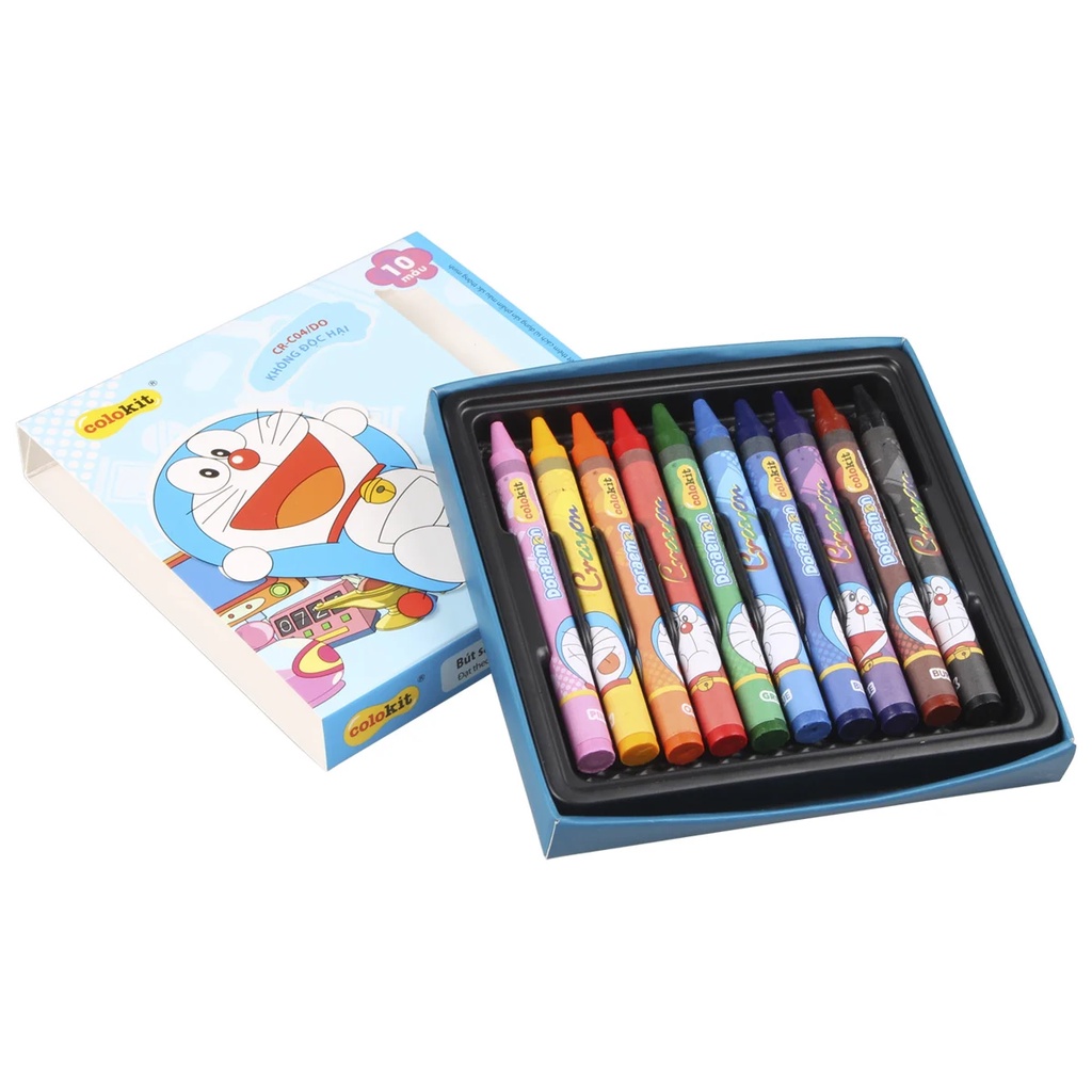 Bộ sáp màu Thiên Long Colokit Doraemon THEARTSHOP