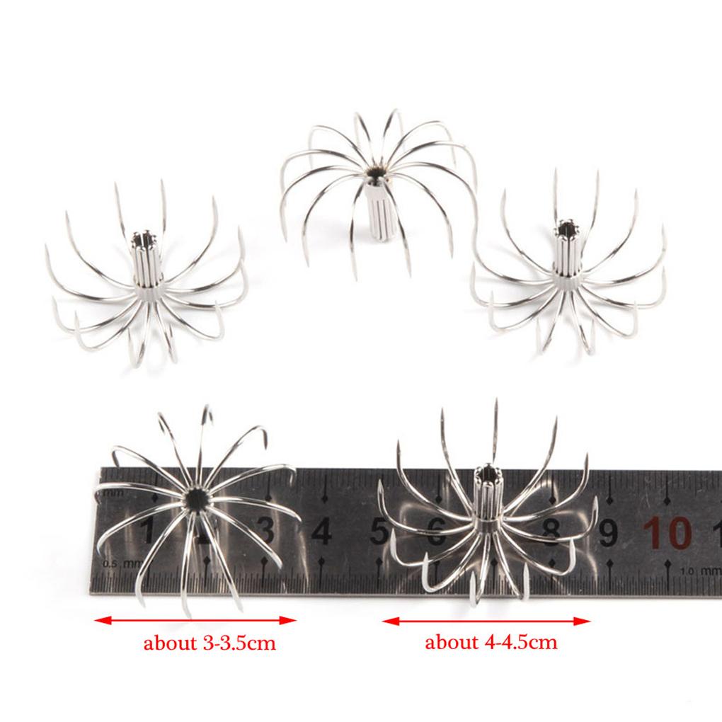 Giá Đỡ Móc Câu Cá Bằng Thép Không Gỉ 12 Ngăn Tiện Lợi