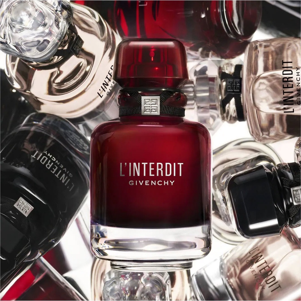 Nước Hoa L'Interdit Rouge Eau de Parfum-5ml/10ml/20ml🌹𝓡𝓸𝓼𝔂.𝓹𝓮𝓻𝓯𝓾𝓶𝓮