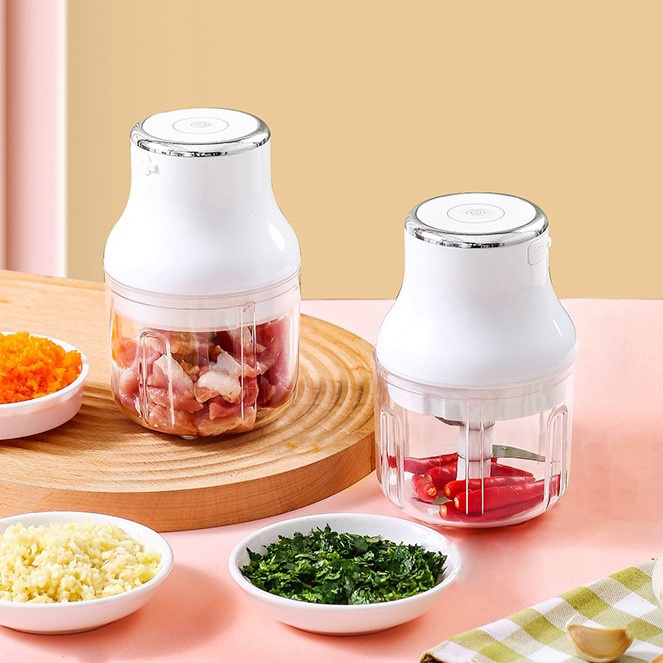 Máy Xay Gia Vị Mini Sạc Điện 2023