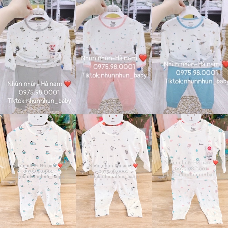 {Nhùn nhùn} Bộ Avaler sợi tre dài tay cài vai đủ size(nhiều mẫu)