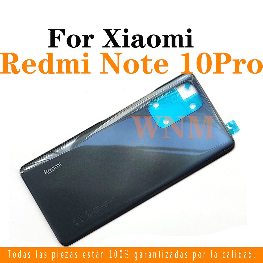 Nắp Lưng Điện Thoại Bằng Kính Dành Cho Xiaomi Redmi Note 10 Pro / 10Pro