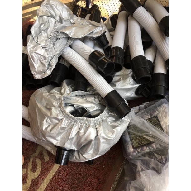 Nón hấp dầu_ ống dẫn ruột gà máy hấp dầu loại sịn dày dặn chắc chắn_ y hình shop tự chụp😊