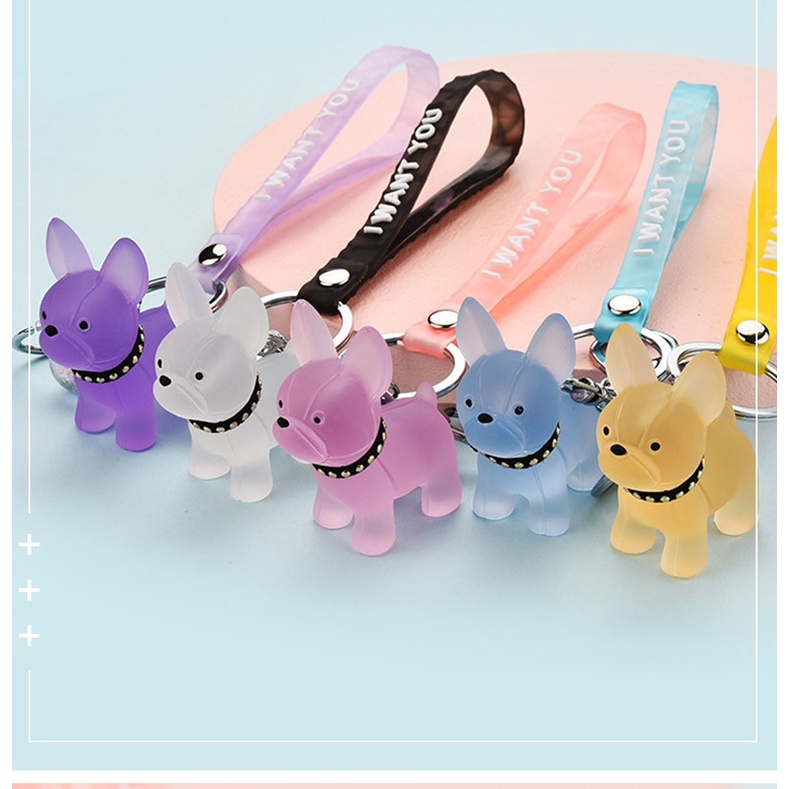 Móc Khoá Chú Chó Xboom Nguyên Khối Siêu Cute, Trâu Dễ Thương Hàn Quốc Treo Xe May, Xe Đạp Balo Đi Học Phong Cách Mạnh Mẽ