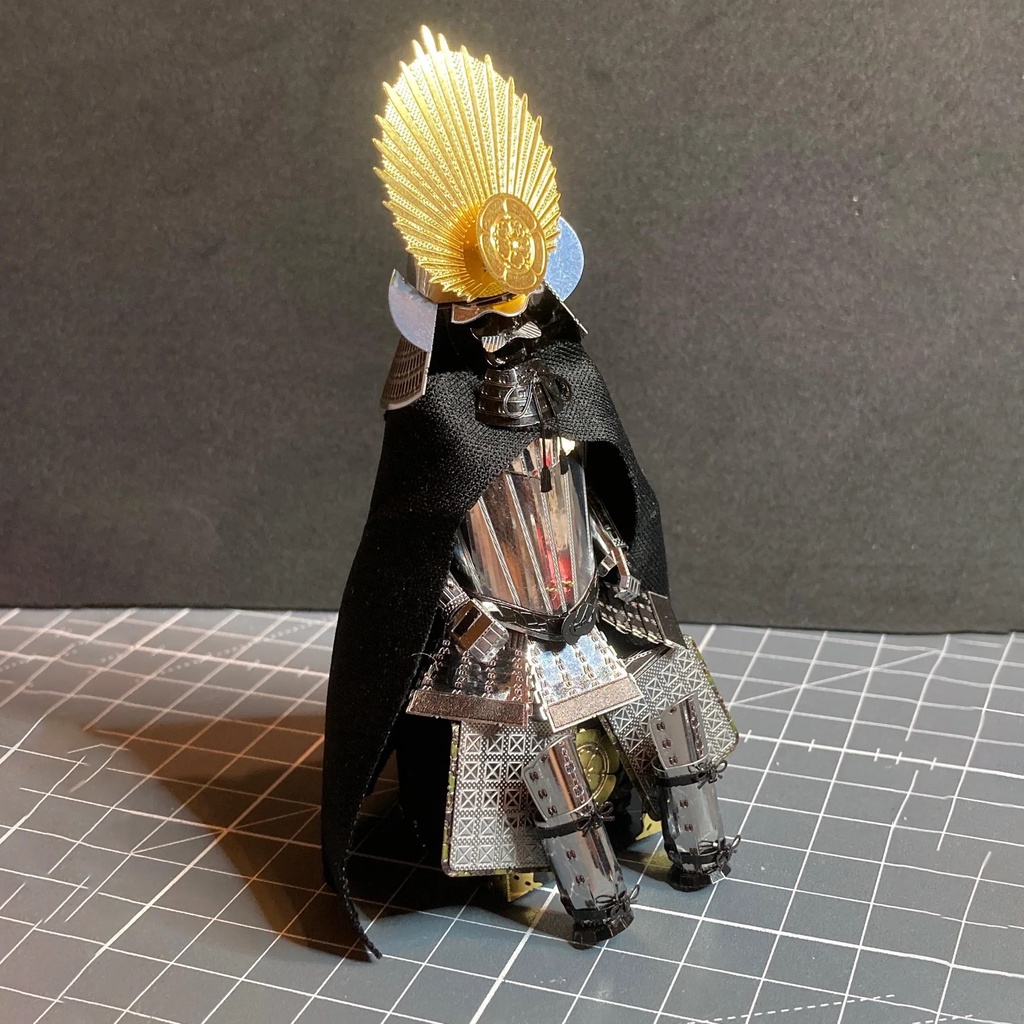 Mô Hình 3D Kim Loại Áo Giáp Nobunaga Oda của Nhật Bản [chưa ráp]