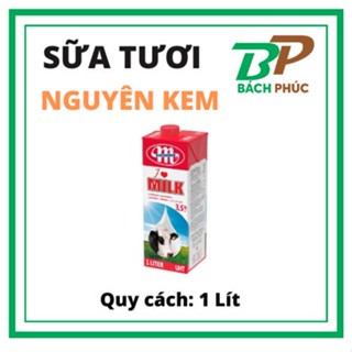 Sữa Tươi Nguyên Kem Úc Ba Lan 1L - Nguyên Liệu sữa tươi trân châu đường đen - Kho Pha Chế Đà Nẵng