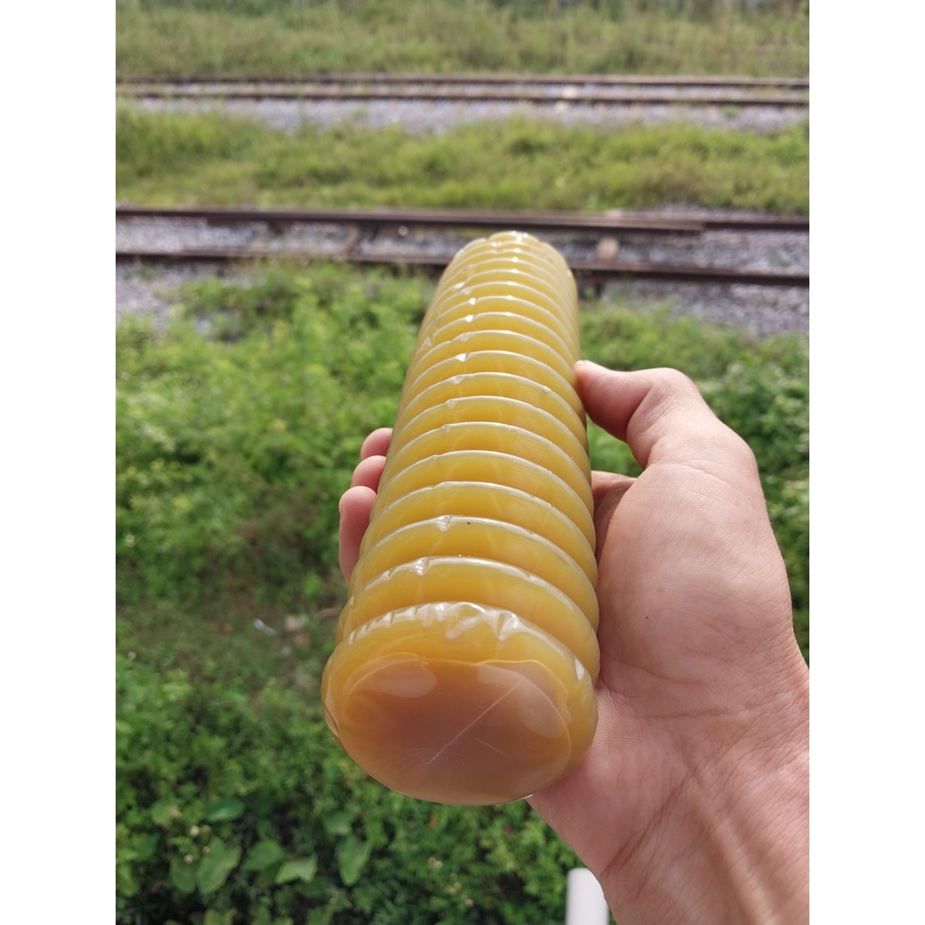 Tuýp mỡ sâu vàng, mỡ bò bôi trơn đóng chai con sâu, tuýp 400gram