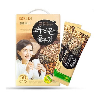 Bột ngũ cốc hạnh nhân óc chó hàn quốc - hộp 50 gói