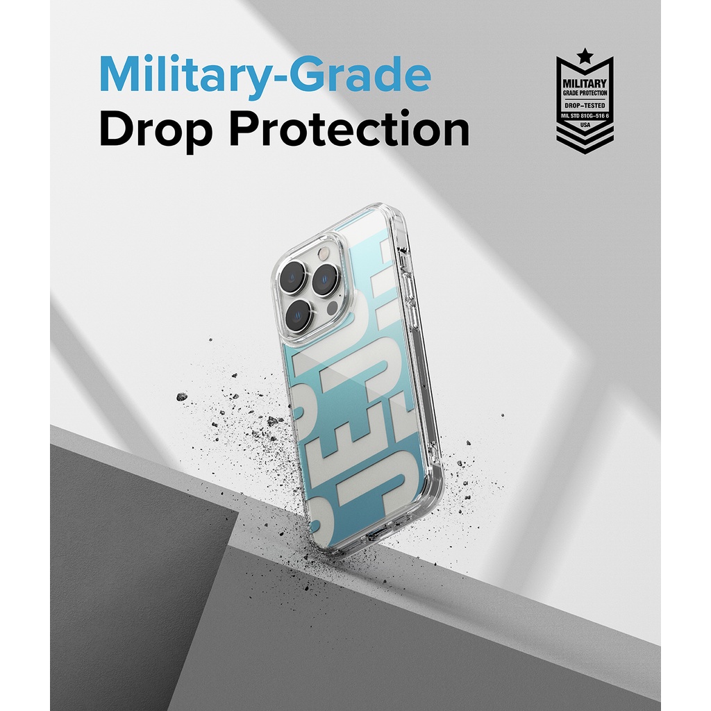 Ốp bảo vệ dạng tự nhiên Ringke Fusion Design cho iPhone 14 Pro Max 14 Pro