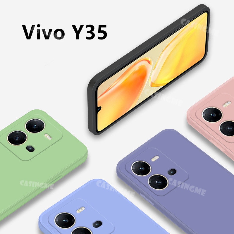 Ốp Điện Thoại Silicon Dẻo Mềm Chống Sốc Cho Vivo Y35 Vivo Y 35 V25 V25Pro V25E V 25 35Y 5G VivoY35