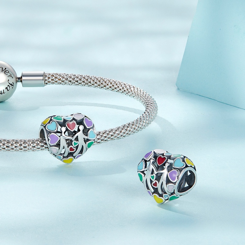 Bamoer Phụ Kiện Hạt Xỏ Vòng Tay Và Vòng cổ Thời Trang Jewellry