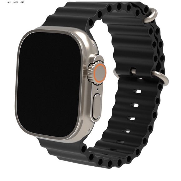 Dây đeo đồng hồ thông minh watch 8 ultra chất liệu silicone 42mm 38mm 40mm 44mm