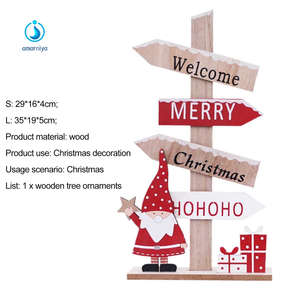 Cây Gỗ Để Bàn Trang Trí Giáng Sinh