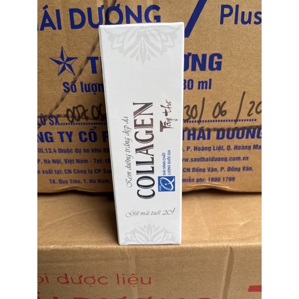 Kem Dưỡng Da Collagen Tây Thi 30g-Sao Thái Dương