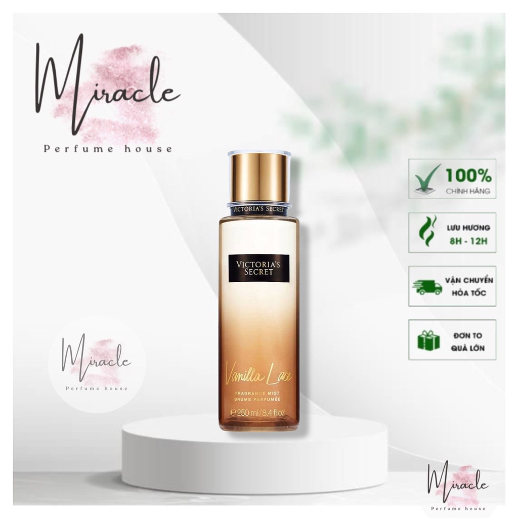 Xịt Thơm Toàn Thân Vanilla Lace