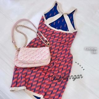 Đầm body sát nách đan dây chéo lưng!
