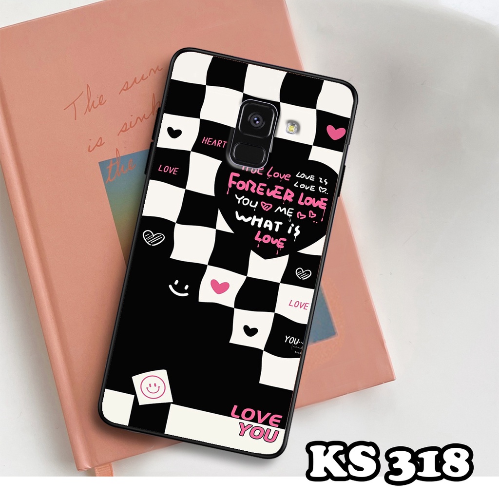 Ốp lưng Samsung A8 2018 - A8 Plus - A8 Star - Ốp Samsung in hình họa tiết caro - Chất liệu TPU siêu bền, sang trọng