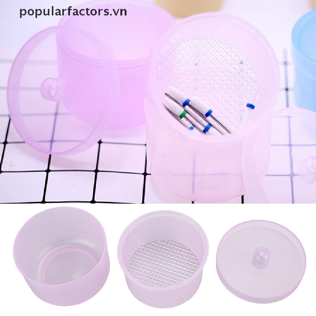 Hộp Khử Trùng Dụng Cụ Làm Móng Bằng Nhựa Tiện Dụng