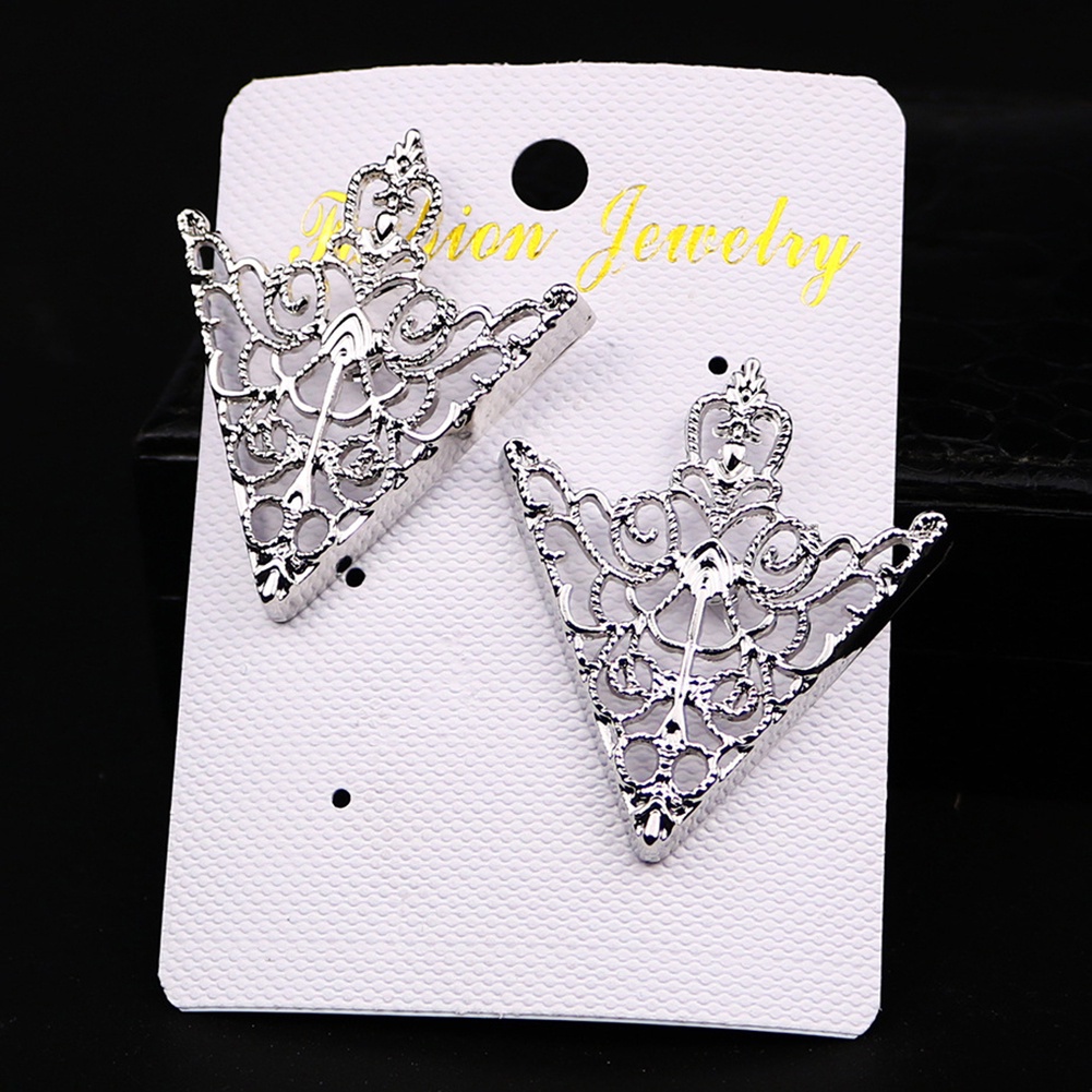 YOML✔1Pair Unisex Fashion Hollow Geometric Flower Brooch Pin Suit Tie Hat Scarf Badge