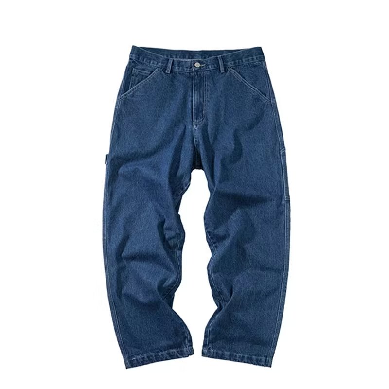 Quần Jeans Trơn size Lớn Thời Trang Hàn Quốc Dành Cho Nam S-3XL