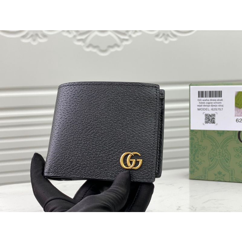 Ví nam cao cấp dáng gập G.C chất da dày dặn phom chuẩn đẹp fullbox