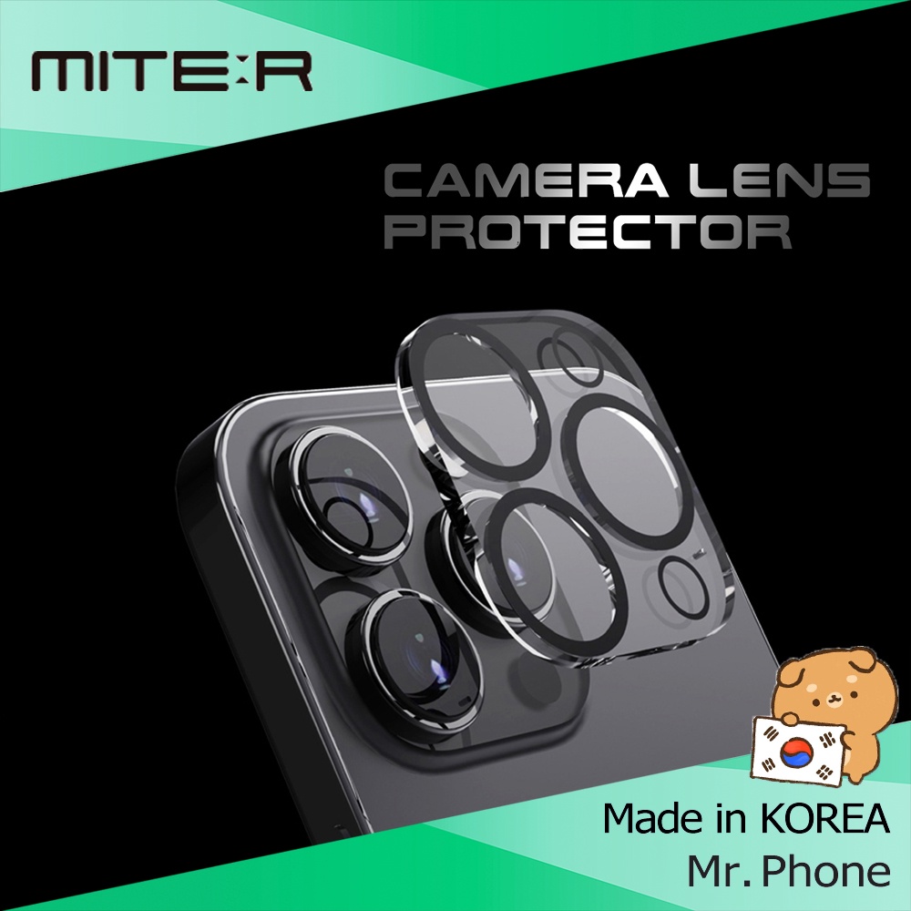 Dán bảo vệ Camera cho iPhone 14 Pro Max / 14 Pro / 14 Plus / 14 - Miter Hàn Quốc
