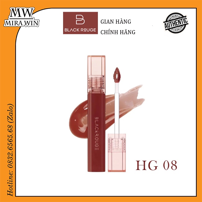 Son bóng có màu BlAck Rouge Half N Half Water Glow Season 2 - HG08