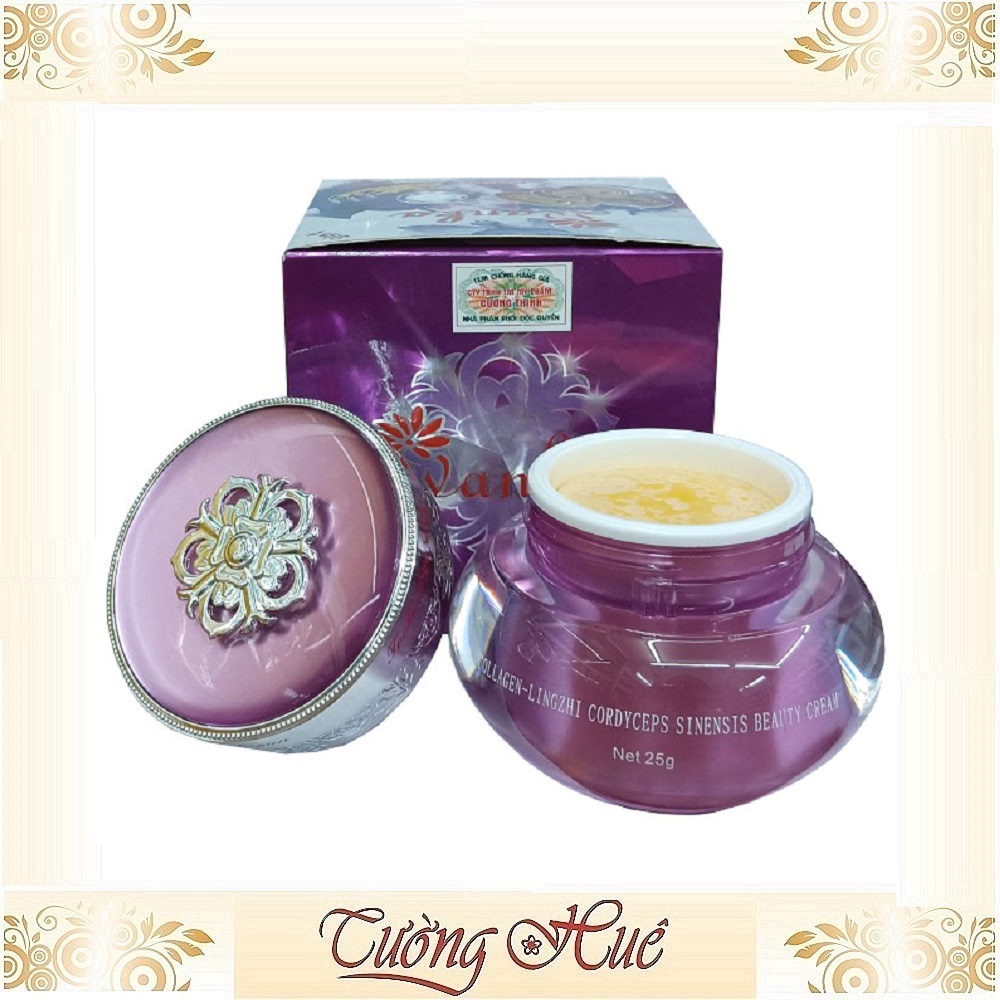 Kem Dưỡng Trắng Da Cao Cấp LVANKA Linh Chi Đông Trùng 9 In 1 - 25g.