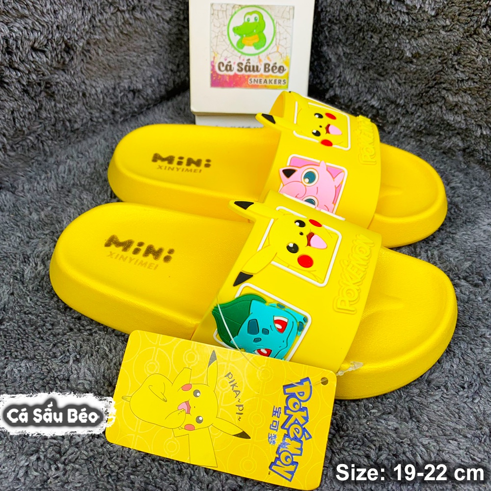 Dép lê và quai ngang Pokemon cực ngầu cho bé. Xả hàng cực rẻ