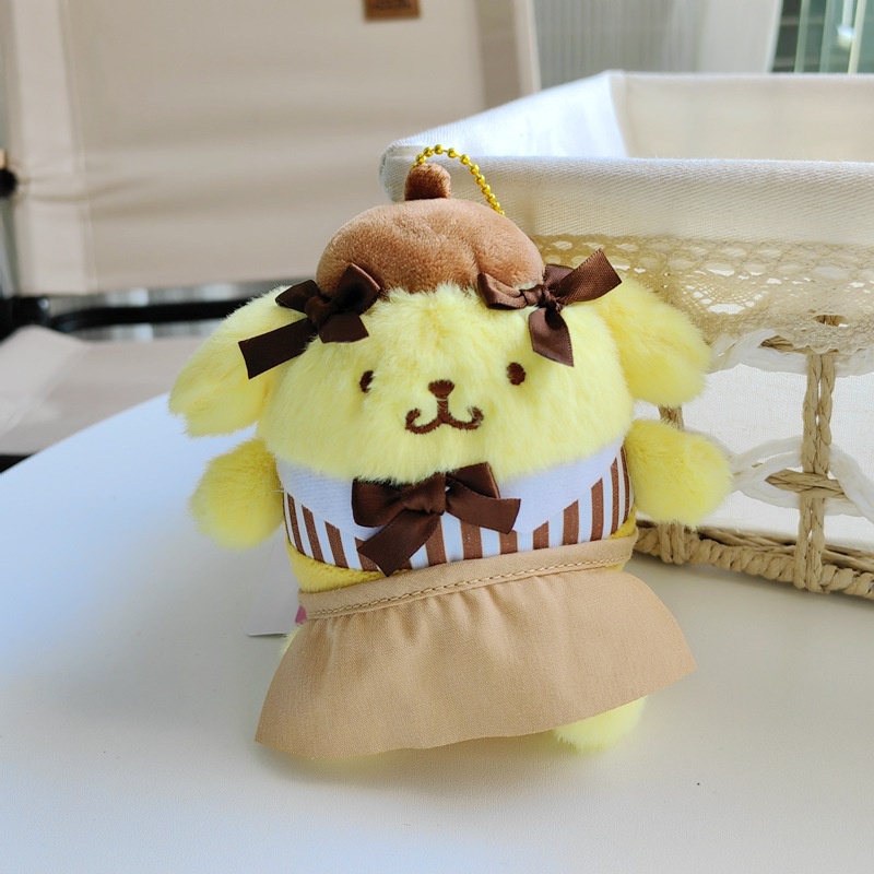 Búp Bê Nhồi Bông Hình Cinnamoroll Kuromi Dễ Thương Trang Trí Túi Xách