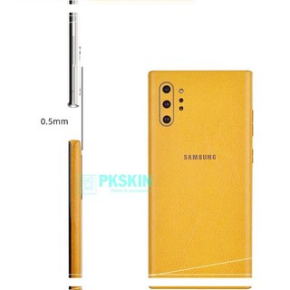 [Skin dán cao cấp] Miếng dán skin da samsung Note 10 , Note 10 plus